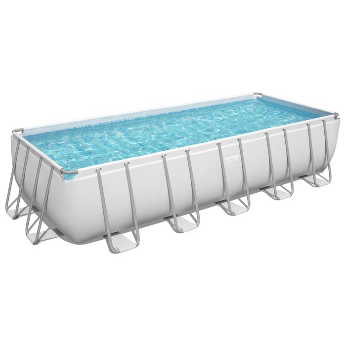 

Каркасный бассейн Bestway Power Steel 5612В 640х274х132 см, Серый, Power Steel