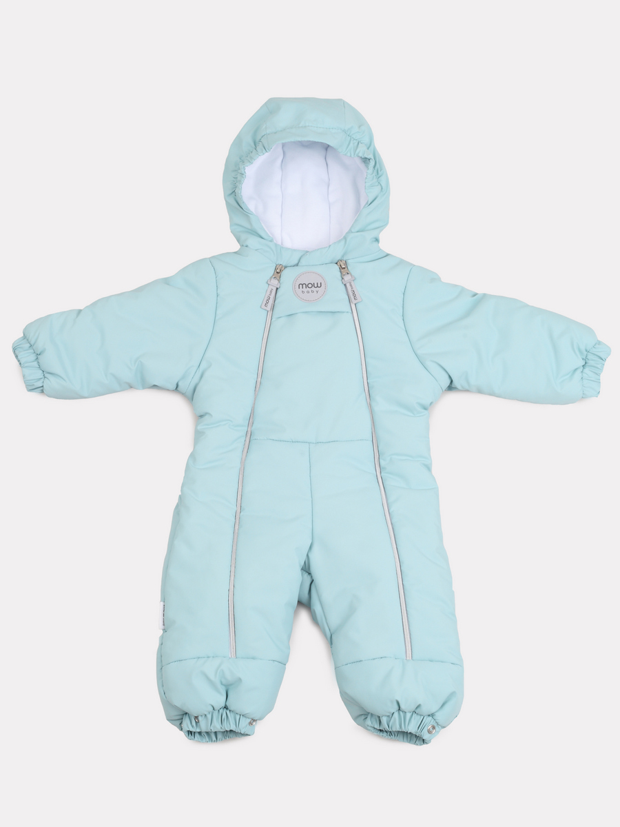 Комбинезон детский демисезонный MowBaby Frosty azure 62р