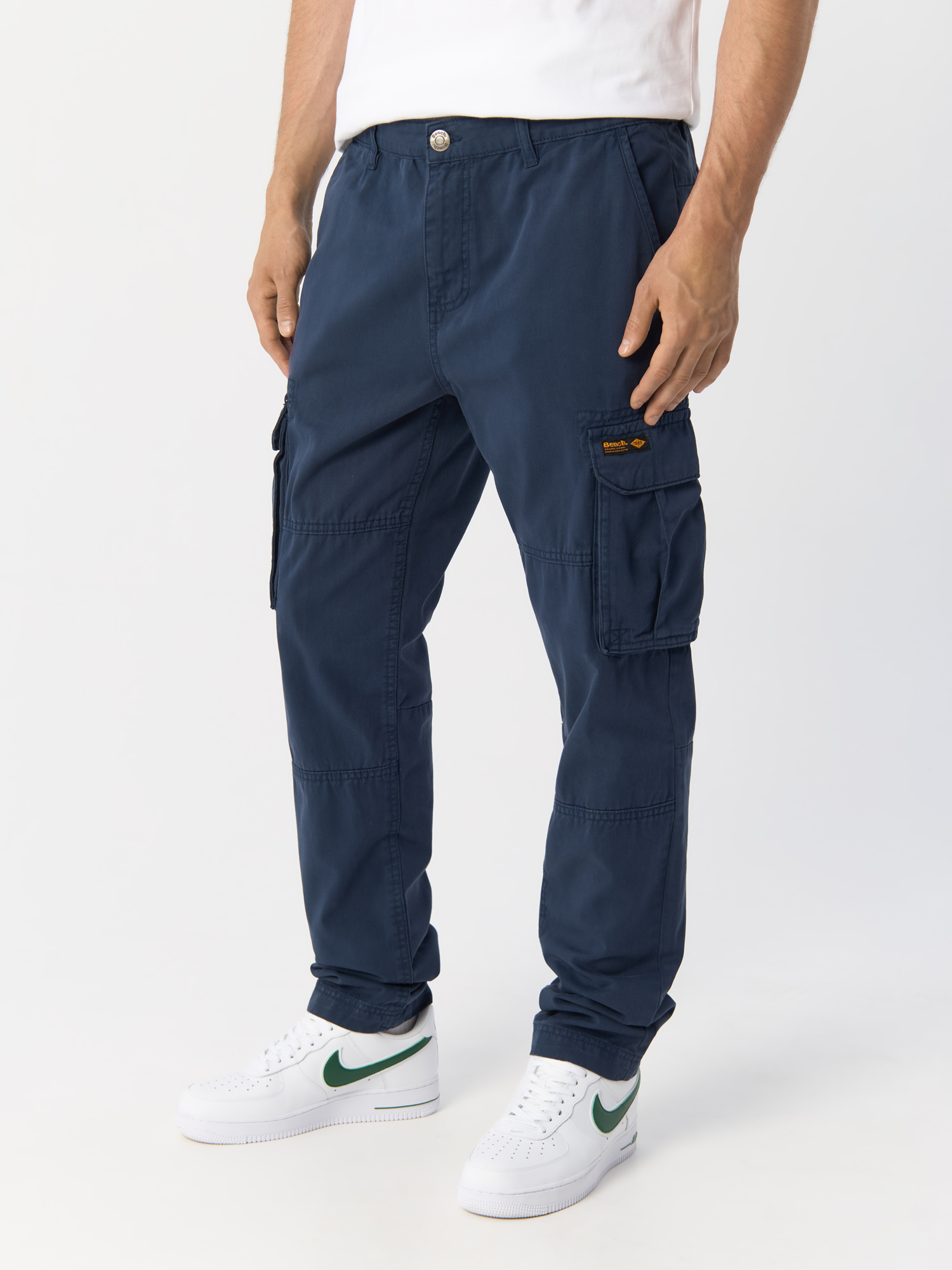 Брюки мужские Bench Sergei Mens Cargo Pant синие 32