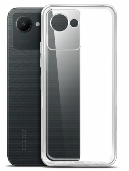 

Накладка силикон для Realme C30 Прозрачный, Realme C30