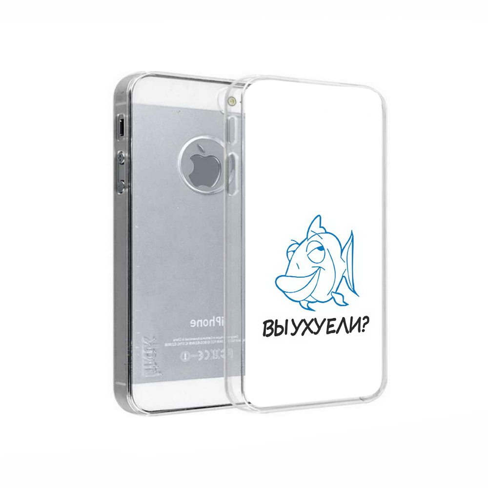 

Чехол MyPads Tocco для Apple iPhone 5 вы ухуели, Прозрачный, Tocco