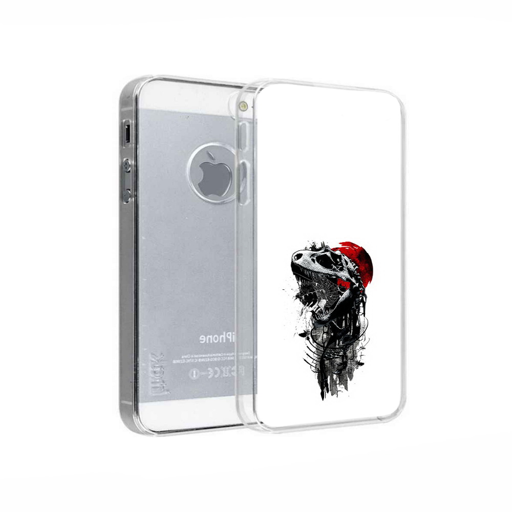 

Чехол MyPads Tocco для Apple iPhone 5 вымерший динозавр, Прозрачный, Tocco