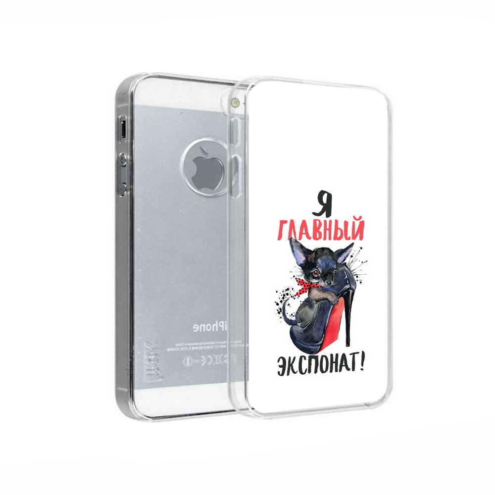 

Чехол MyPads Tocco для Apple iPhone 5 главный экспонат, Прозрачный, Tocco