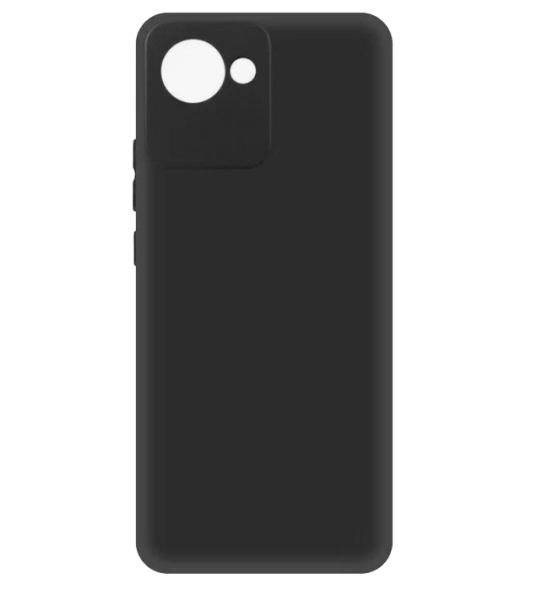 

Накладка силикон для Realme C30 Черный, Realme C30