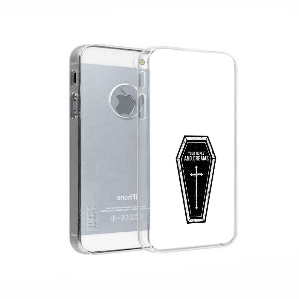 

Чехол MyPads Tocco для Apple iPhone 5 гроб с мечтами, Прозрачный, Tocco