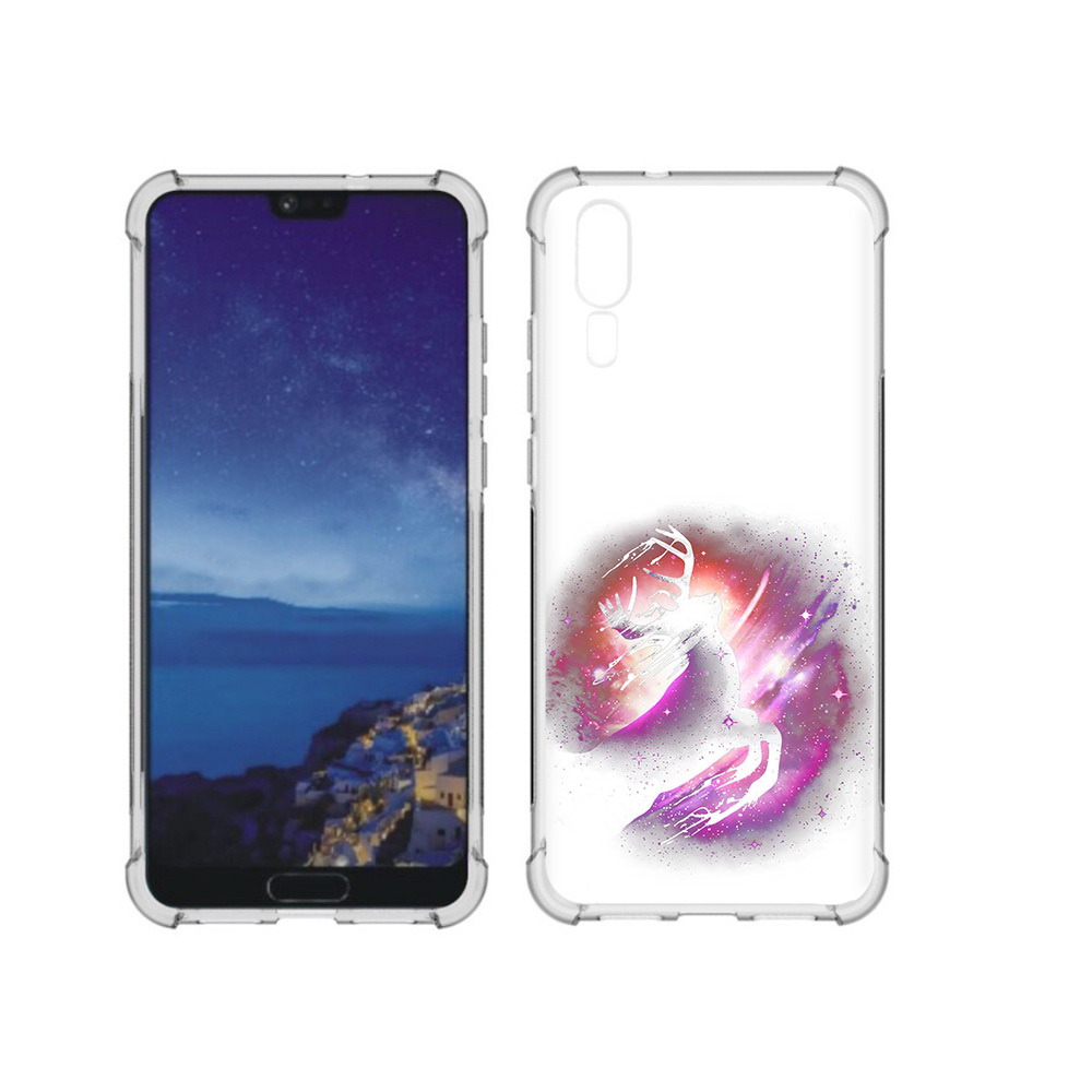 

Чехол MyPads Tocco для Huawei P20 звездный олень (PT108006.52.354), Прозрачный, Tocco