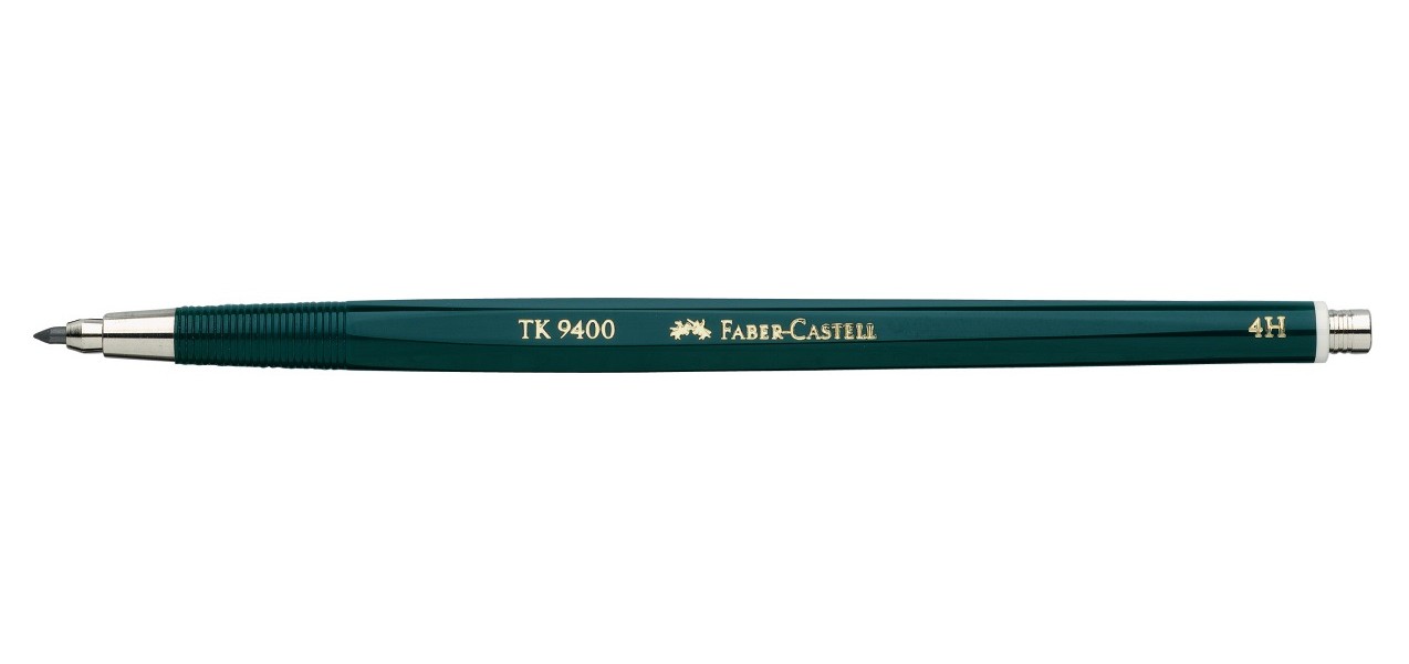 фото Faber castell механический карандаш tk-fine 9400 2 мм твёрдость 4h faber-castell