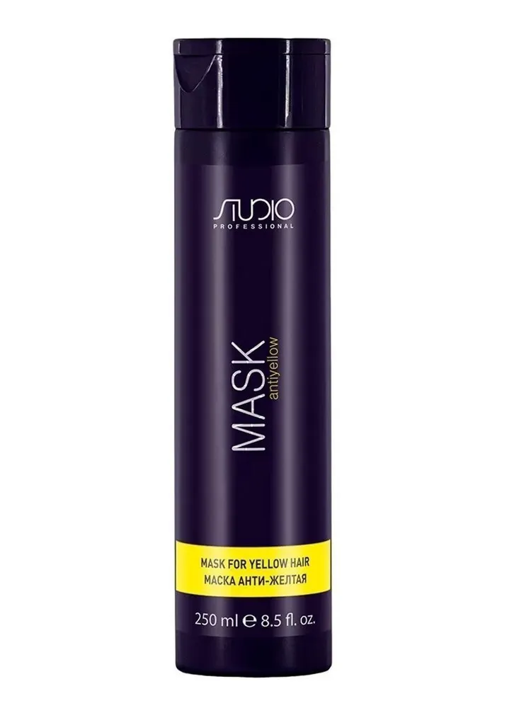 

Маска для волос Kapous Professional Studio Antiyellow анти-желтая, 250 мл