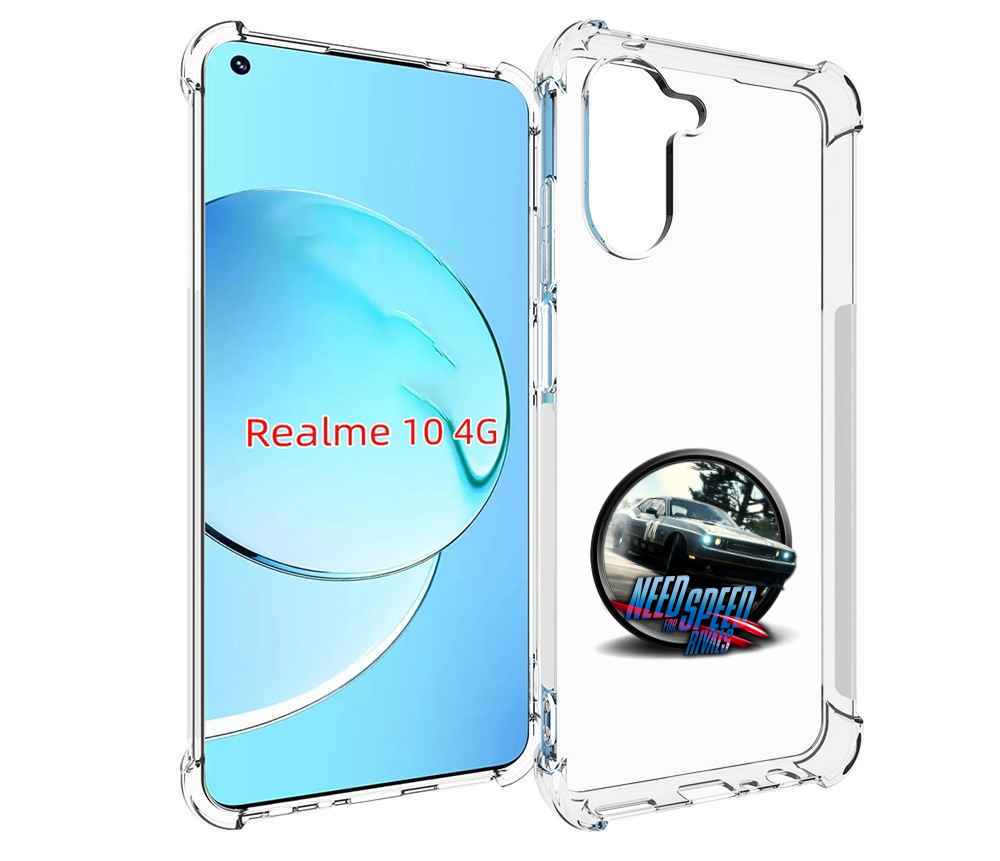 

Чехол MyPads Гонки для Realme 10, Прозрачный, Tocco