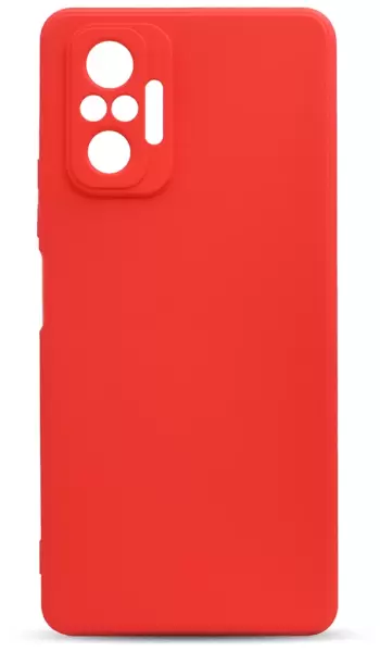 

Накладка силикон для Xiaomi Redmi Note 10 Pro Красная, Красный, Xiaomi Redmi Note 10 Pro