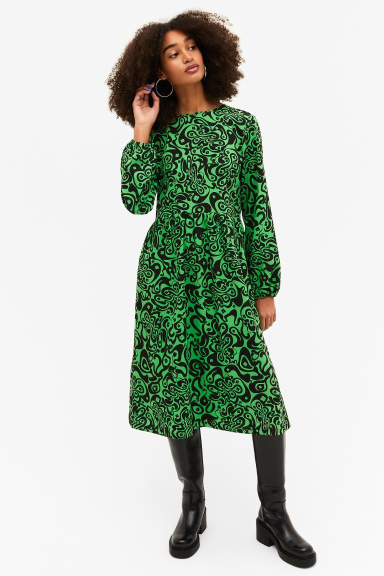 

Платье женское Monki 1042837011 зеленое S (доставка из-за рубежа), 1042837011