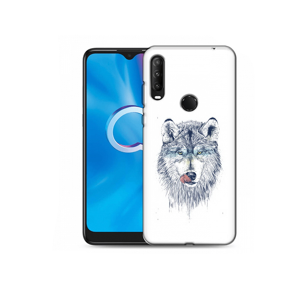 

Чехол MyPads Tocco для Alcatel 1SE (2020) 5030D голодгый волк (PT152068.668.292), Прозрачный, Tocco