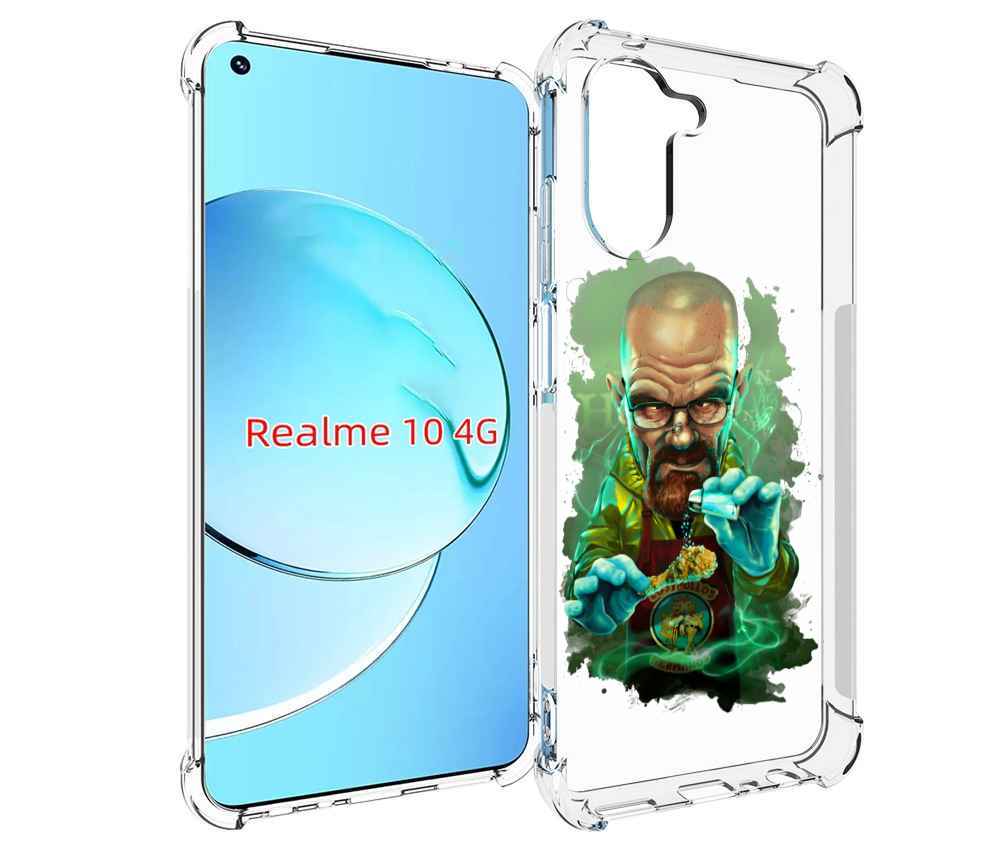 

Чехол MyPads повар для Realme 10, Прозрачный, Tocco