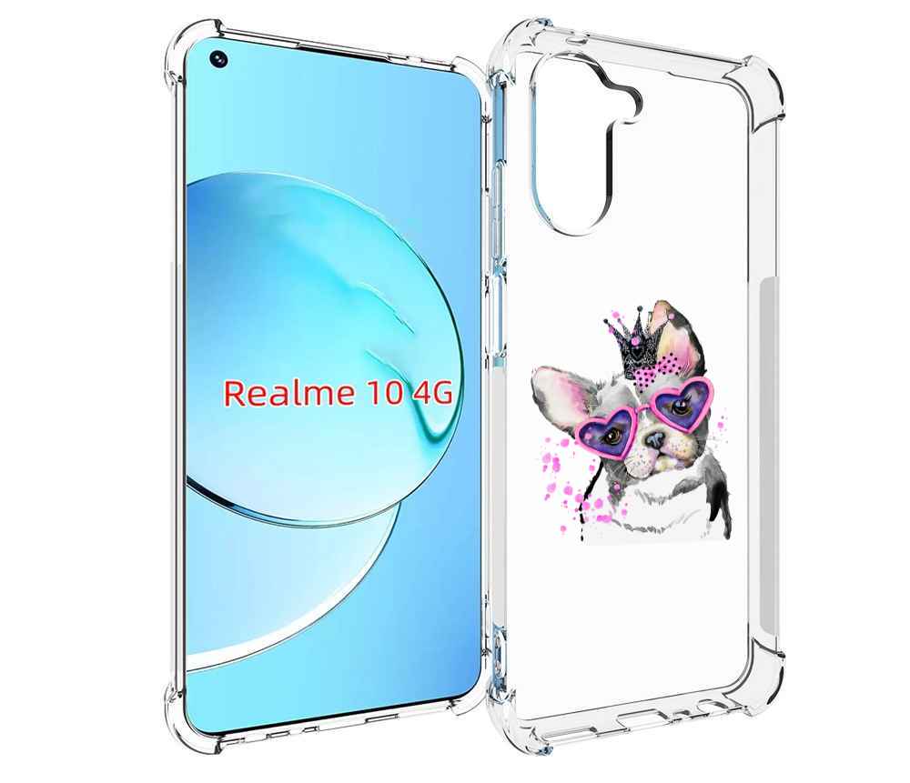 

Чехол MyPads принцесса для Realme 10, Прозрачный, Tocco
