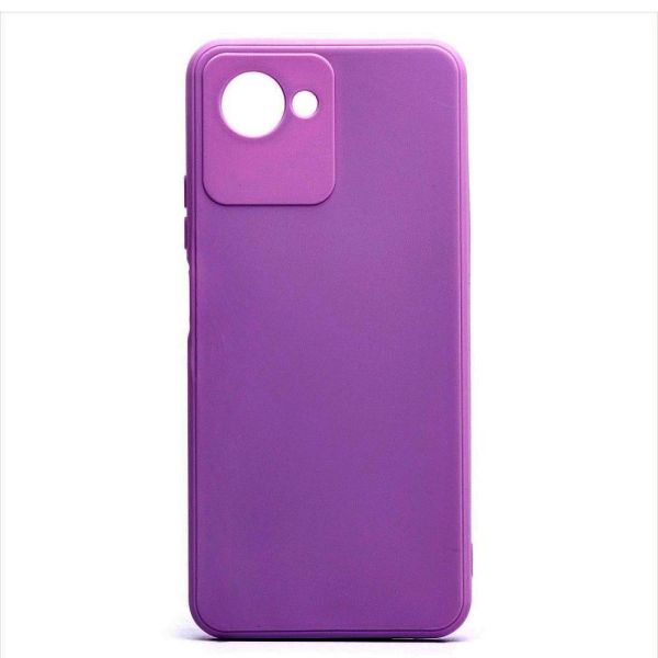 

Накладка силикон для Realme C30 Фиолетовый, Realme C30