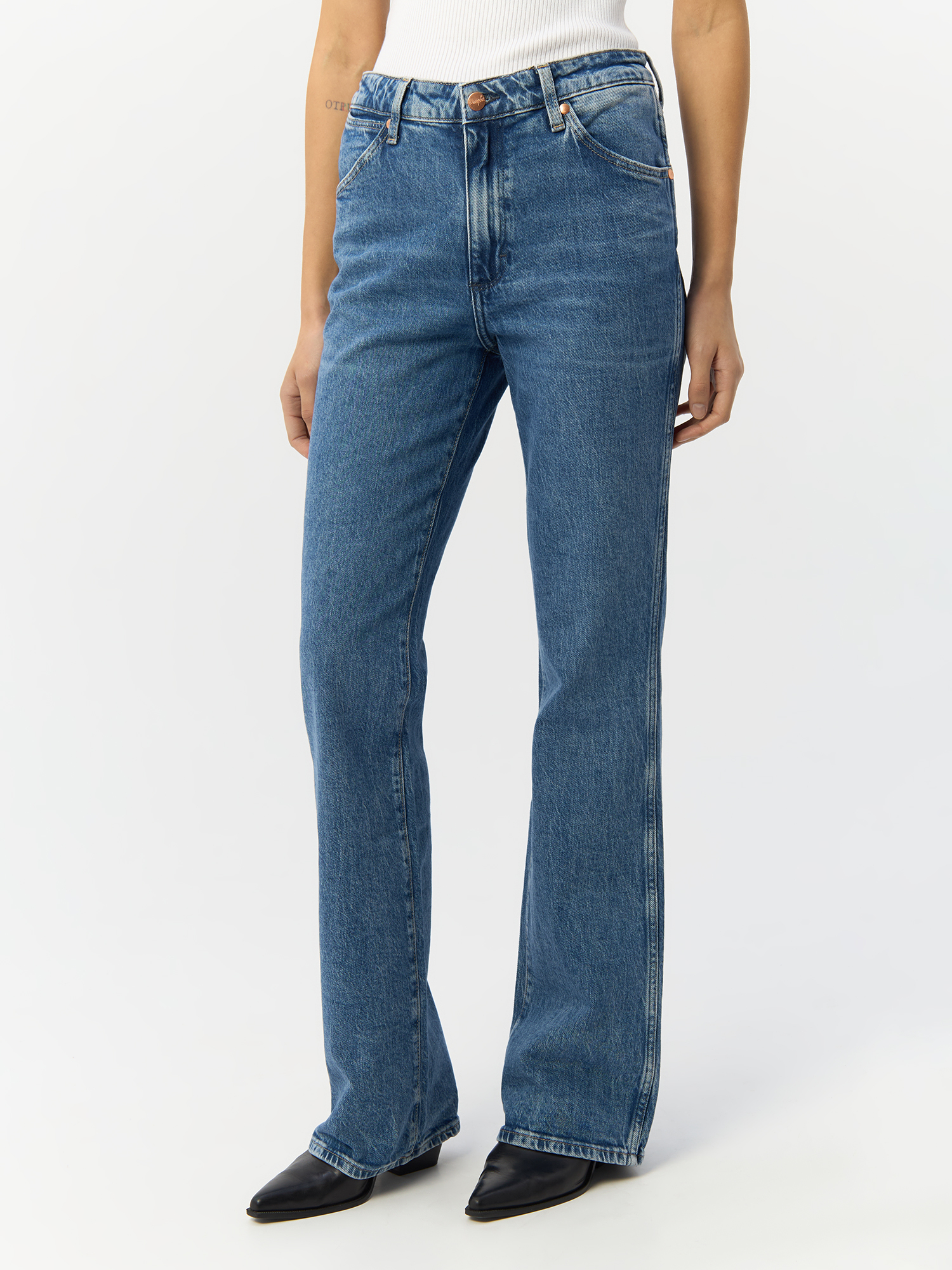 

Джинсы женские Wrangler 112342864 синие 29/32, Синий, 112342864