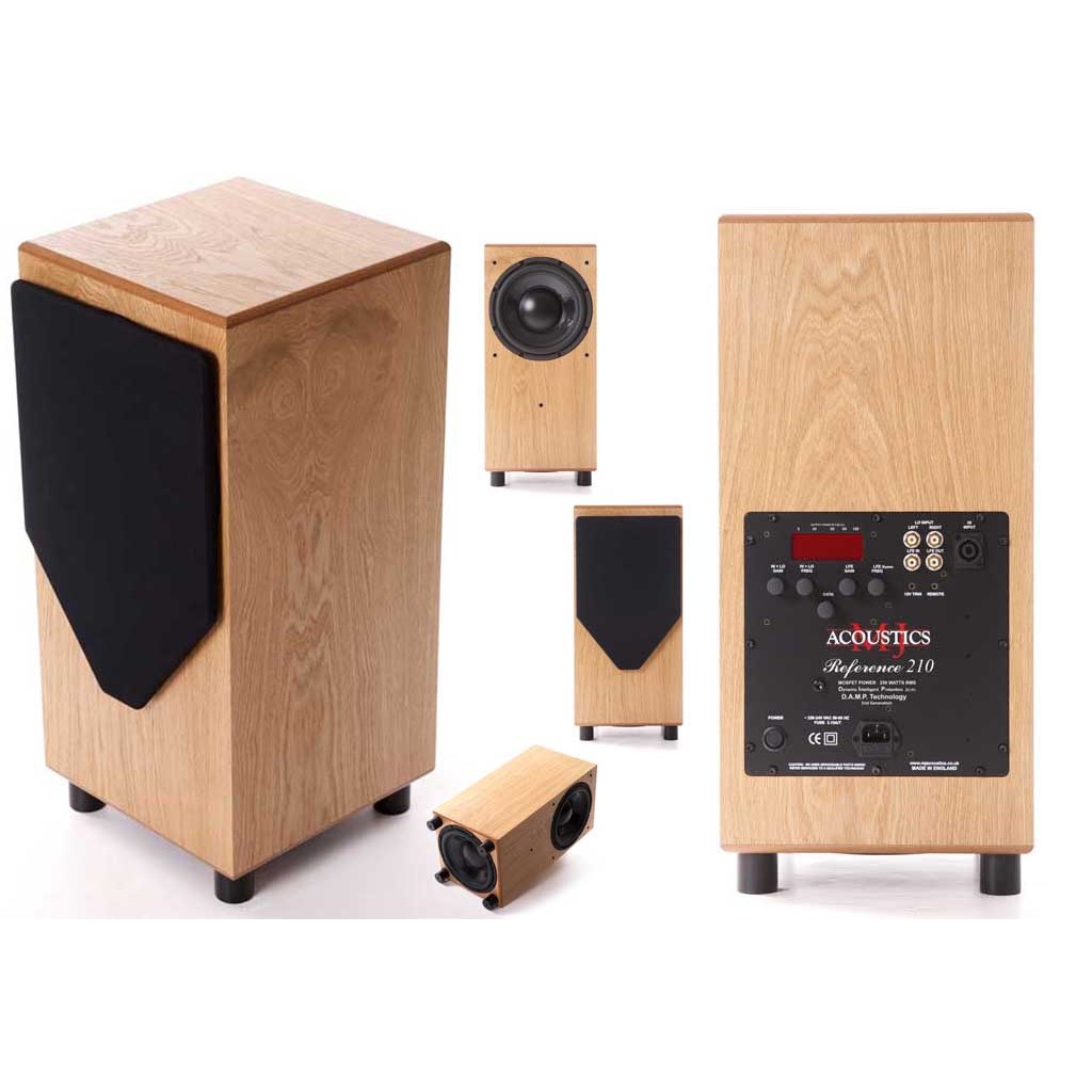 

Сабвуфер MJ Acoustics Reference 210 SR walnut, Reference 210 SR walnut