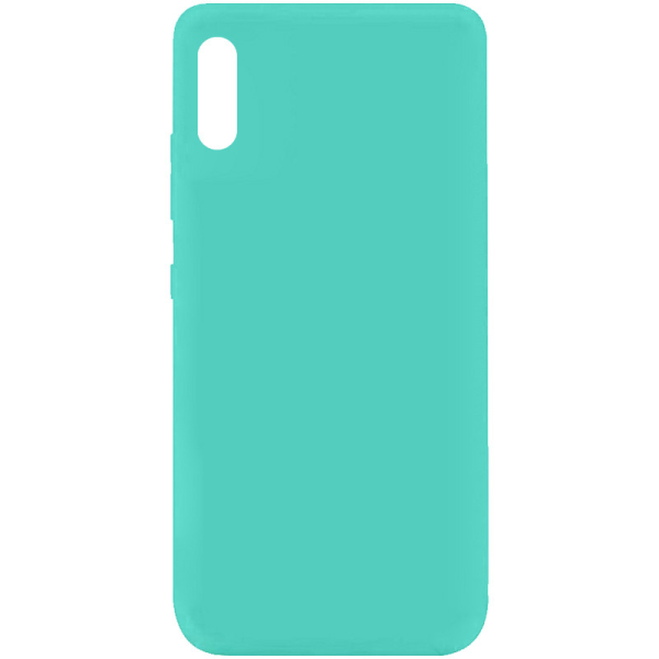 

Накладка силикон для Xiaomi Redmi 9A Бирюзовый, Накладка силикон Xiaomi 9A