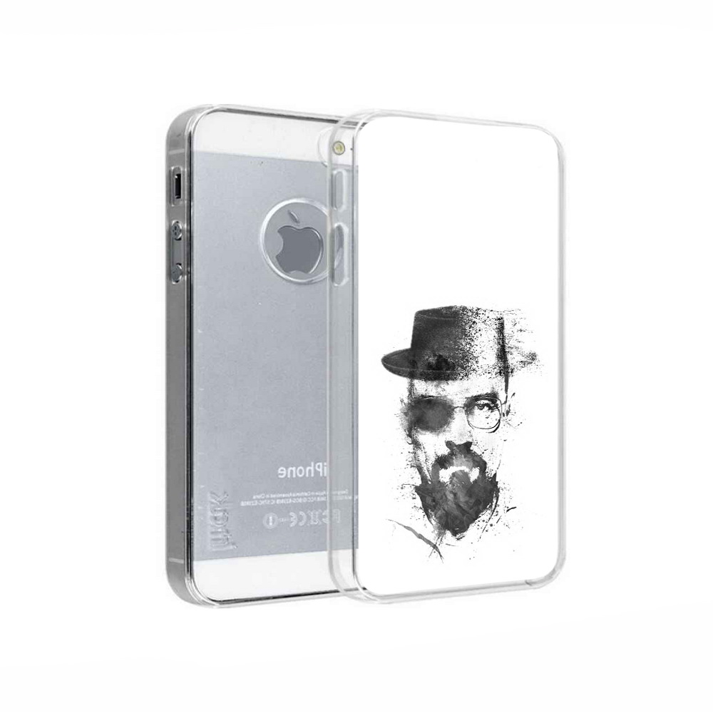 

Чехол MyPads Tocco для Apple iPhone 5 загадочный человек, Прозрачный, Tocco