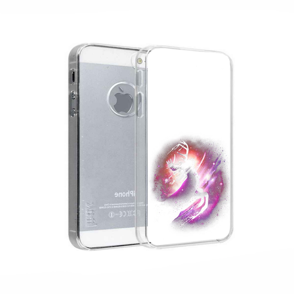 

Чехол MyPads Tocco для Apple iPhone 5 звездный олень, Прозрачный, Tocco