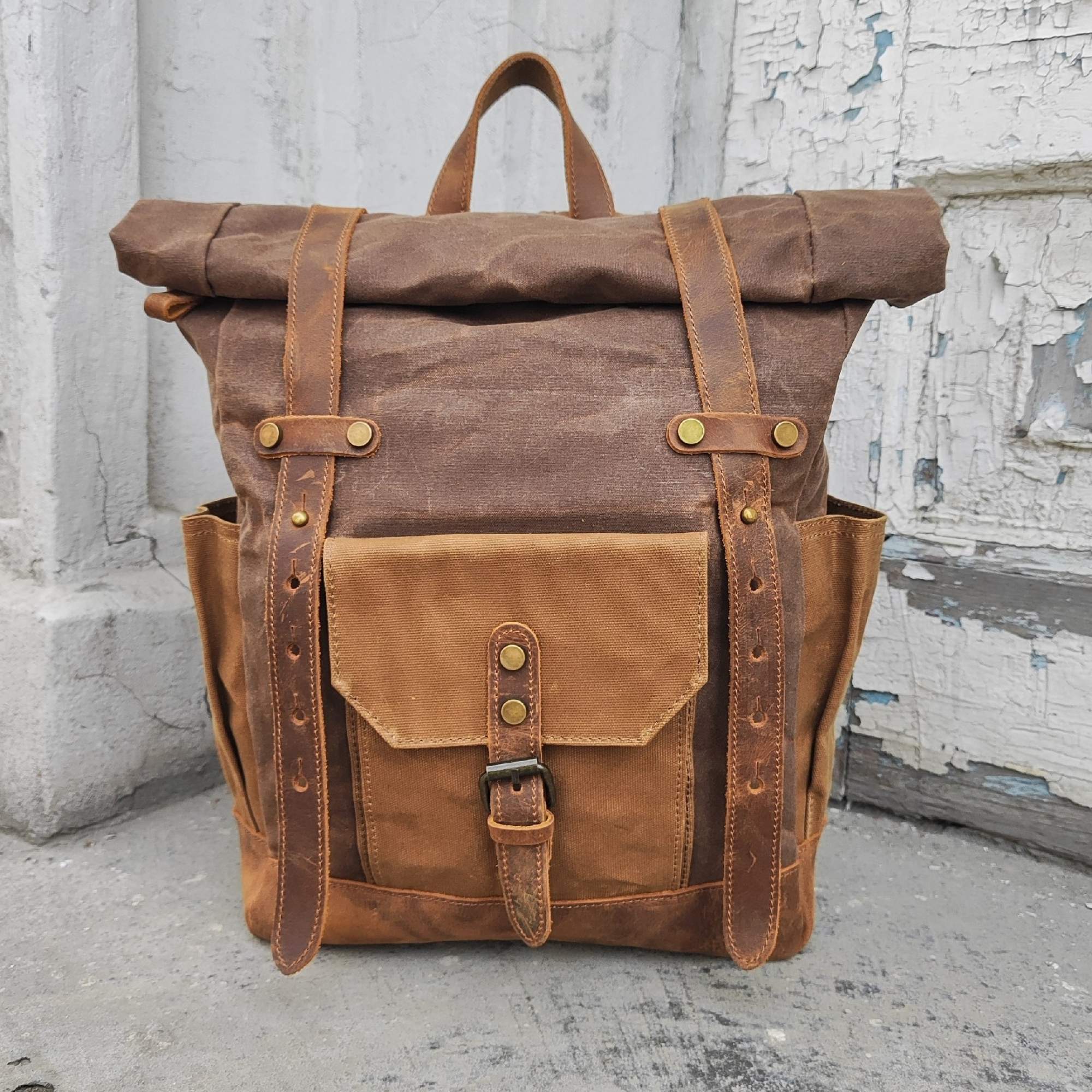 Рюкзак унисекс Orlen pack KS-02 коричневый, 42х28х12 см