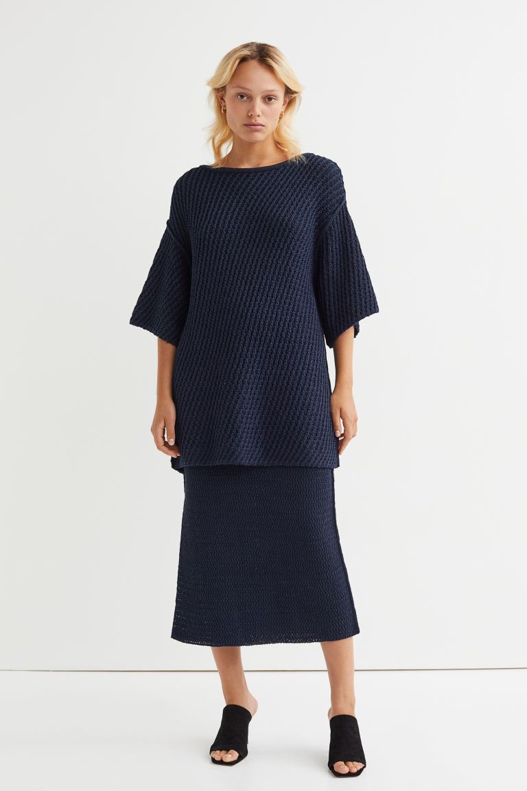 

Джемпер женский H&M 1043563002 синий XS (доставка из-за рубежа), 1043563002
