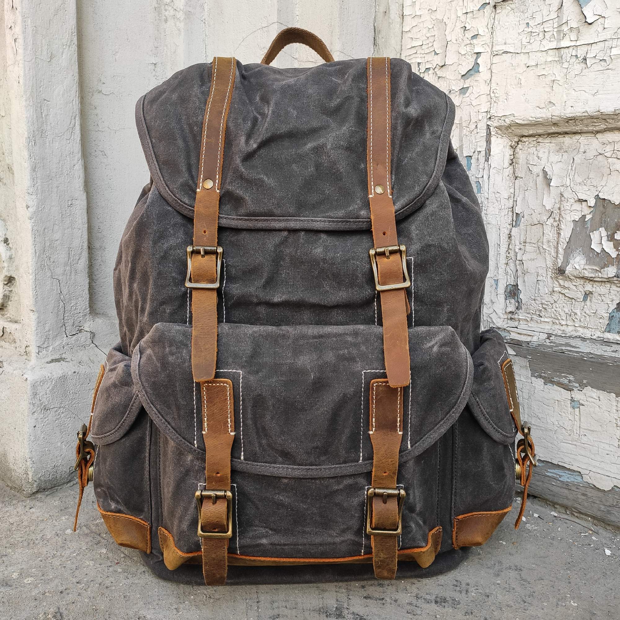 Рюкзак мужской Orlen pack KS-511 серый, 43х34х19 см