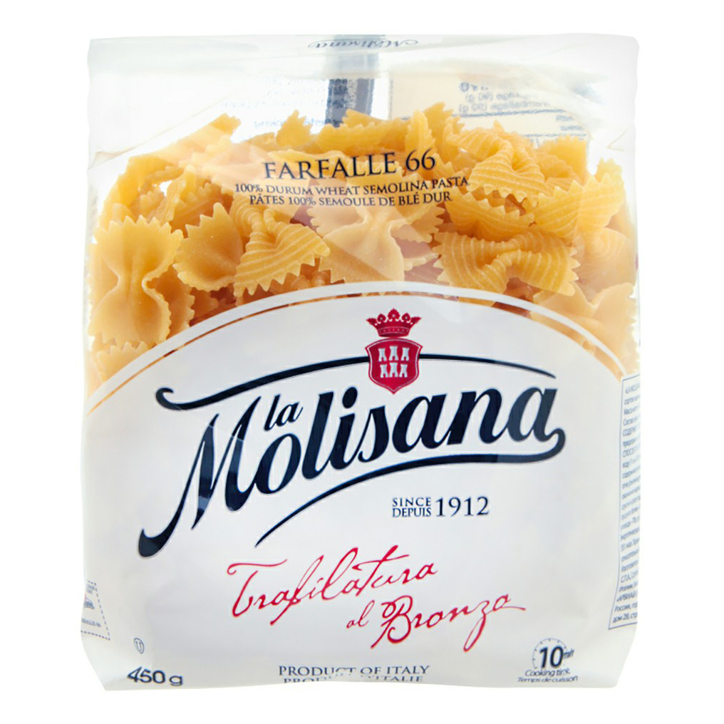 

Макаронные изделия La Molisana Farfalle rigate 66 450 г