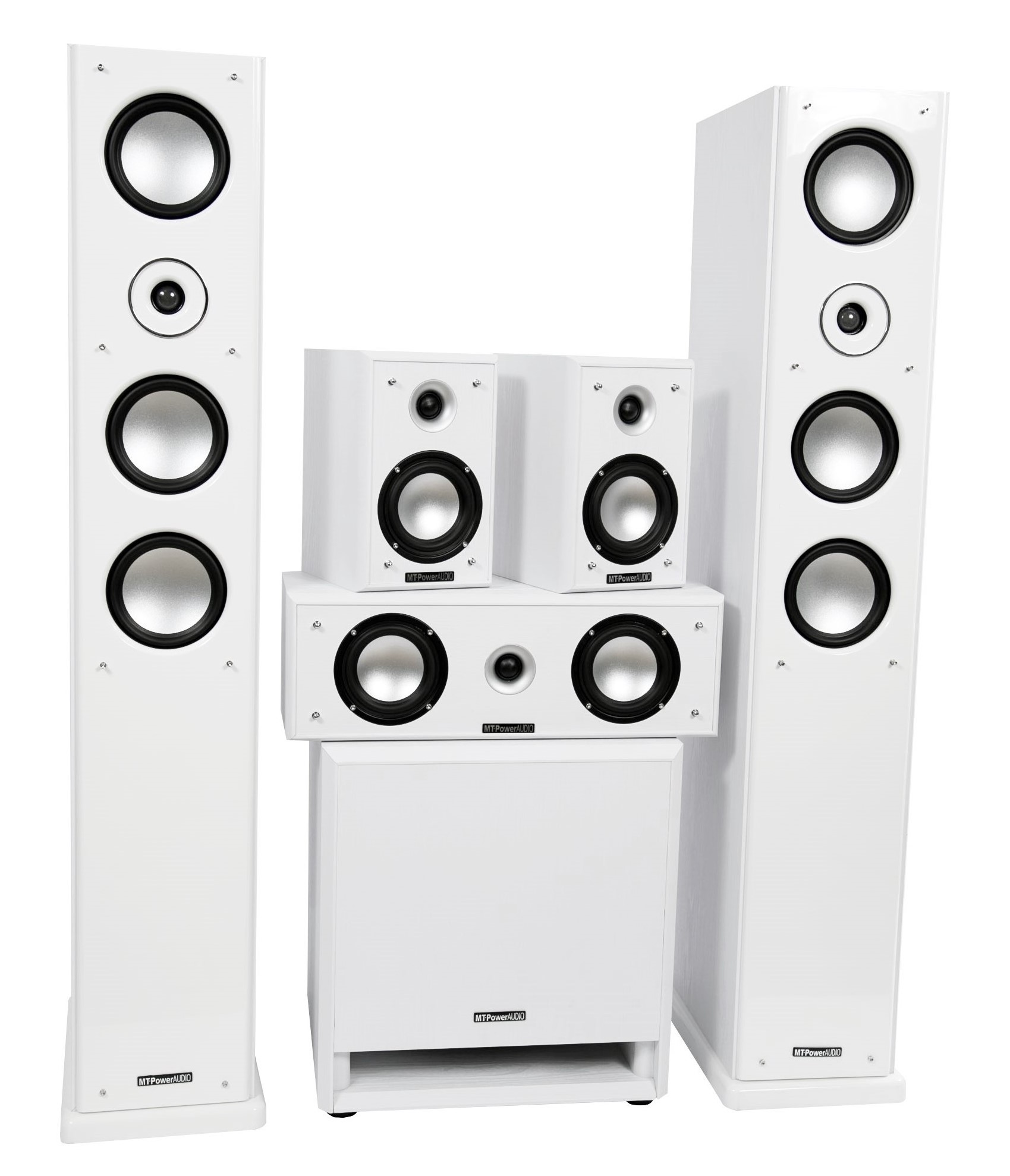 

MT-Power Elegance-2 white set 5.1, Elegance-2 white set 5.1