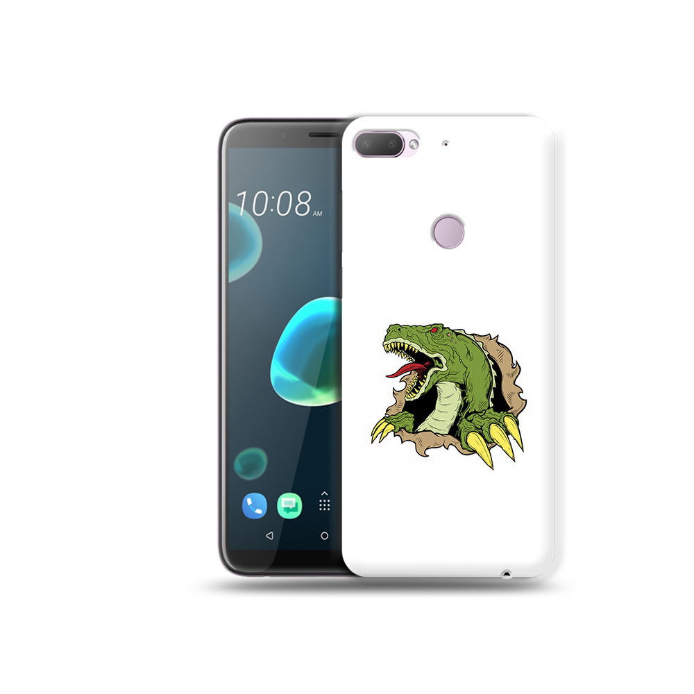 

Чехол MyPads Tocco для HTC Desire 12 Plus годзила, Прозрачный, Tocco