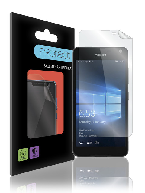 

Защитная пленка Protect для Microsoft Lumia 650 / Глянцевая / 23417