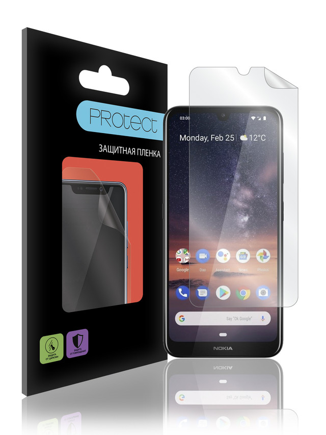 

Защитная плёнка ПЭТ Protect для Nokia 3,2 /на нокию 3.2/23445