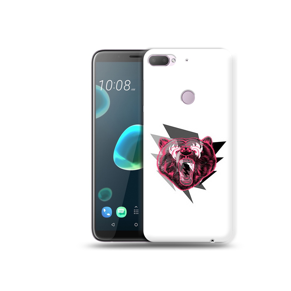 

Чехол MyPads Tocco для HTC Desire 12 Plus грозовой медведь, Прозрачный, Tocco