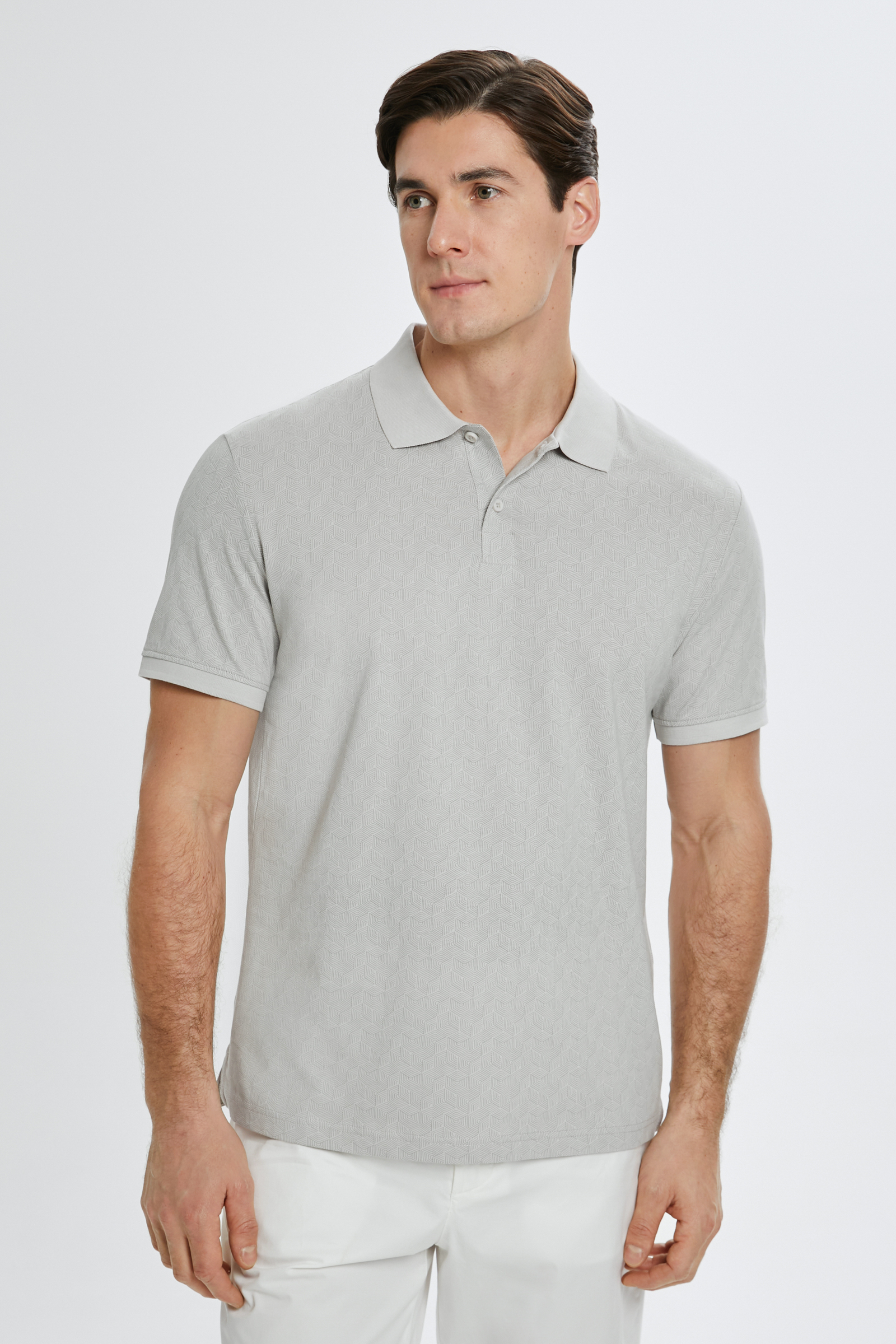 

Футболка мужская Finn Flare FBD21032 серая L, Серый, FBD21032