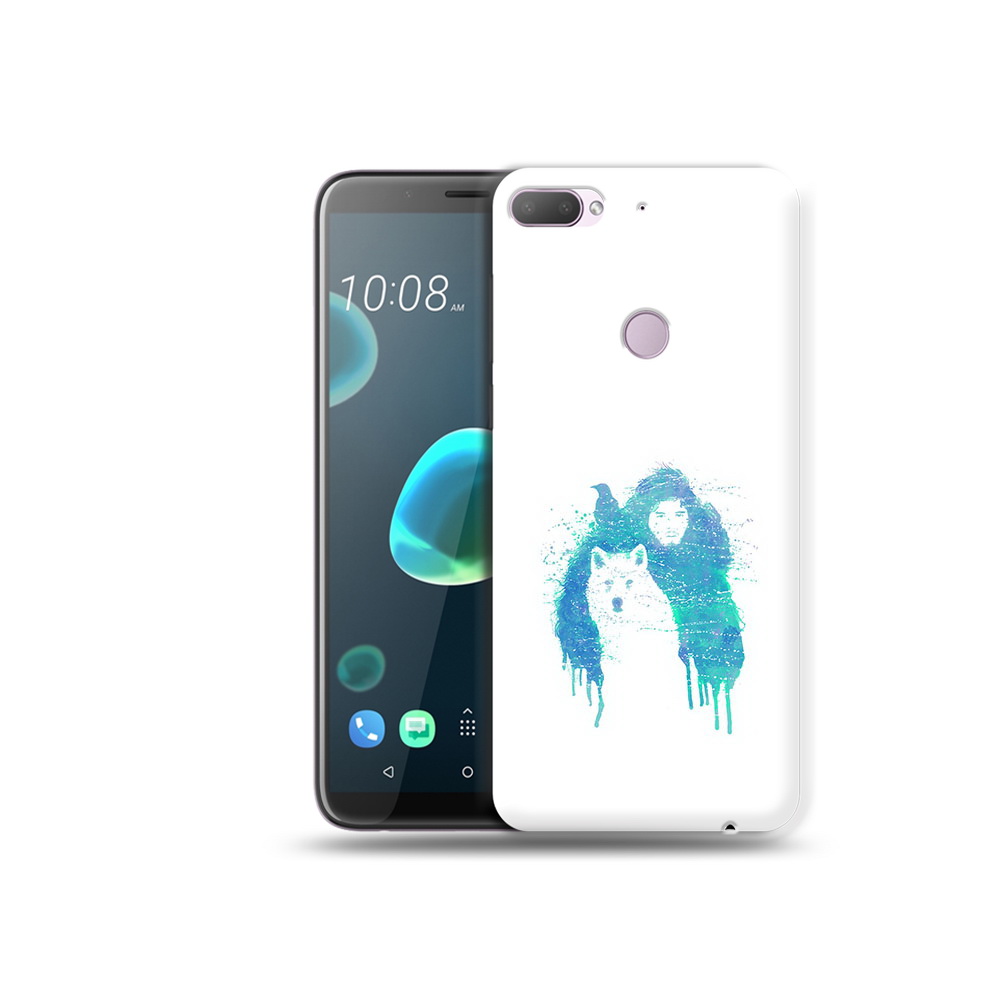 

Чехол MyPads Tocco для HTC Desire 12 Plus джон сноу, Прозрачный, Tocco
