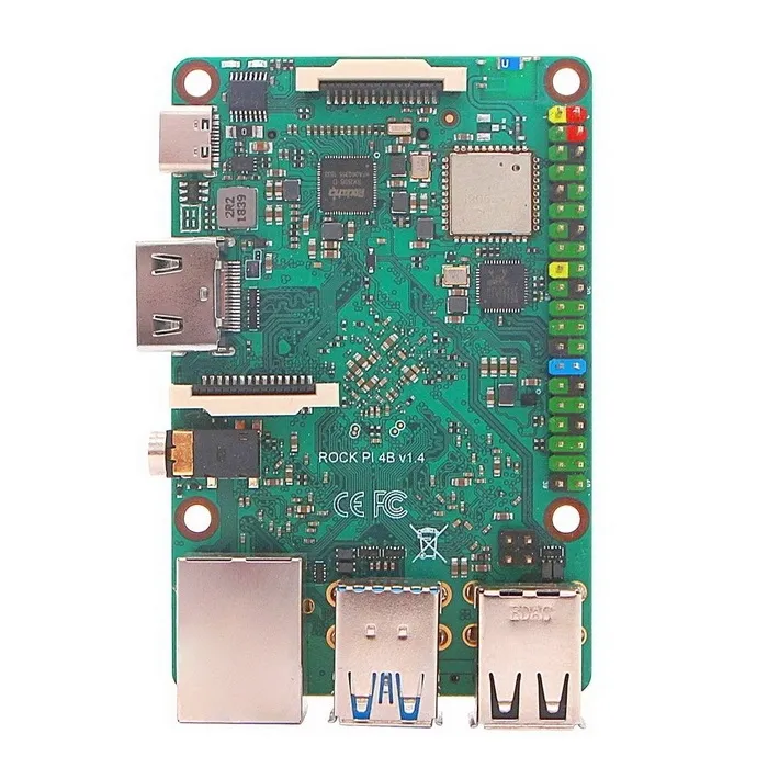 

Одноплатный компьютер RockPi ROCK Pi 4 Model A 4GB