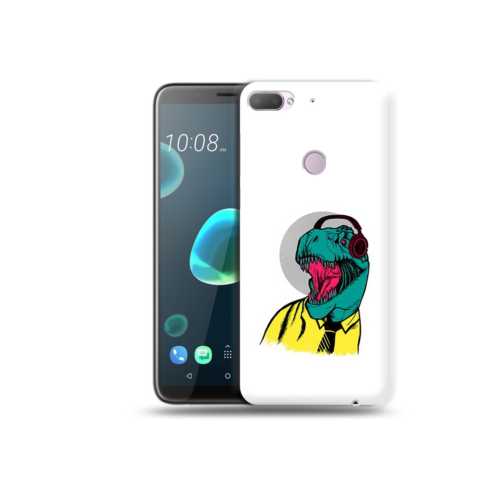 

Чехол MyPads Tocco для HTC Desire 12 Plus дино, Прозрачный, Tocco
