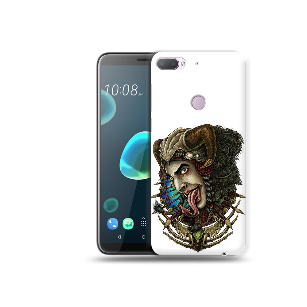

Чехол MyPads Tocco для HTC Desire 12 Plus длинный язык, Прозрачный, Tocco