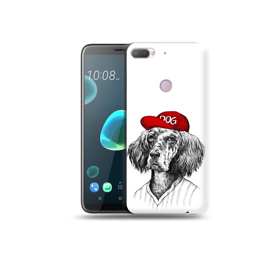 

Чехол MyPads Tocco для HTC Desire 12 Plus дог, Прозрачный, Tocco