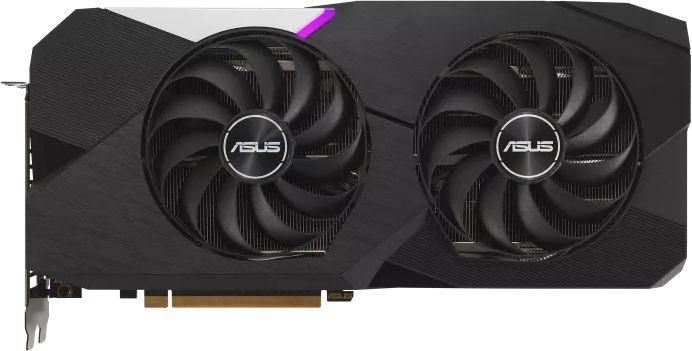 фото Видеокарта asus pci-e 4.0 dual-rx6700xt-o12g amd radeon rx 6700xt 12288mb 192 gddr6 2474/1