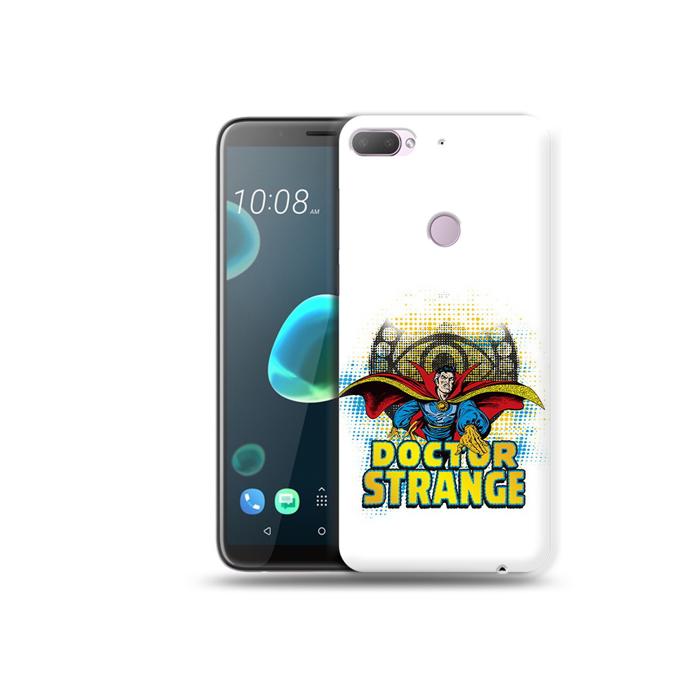 

Чехол MyPads Tocco для HTC Desire 12 Plus доктор стренж рисунок, Прозрачный, Tocco