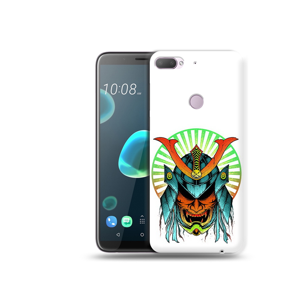 

Чехол MyPads Tocco для HTC Desire 12 Plus ешимитсу рисунок, Прозрачный, Tocco