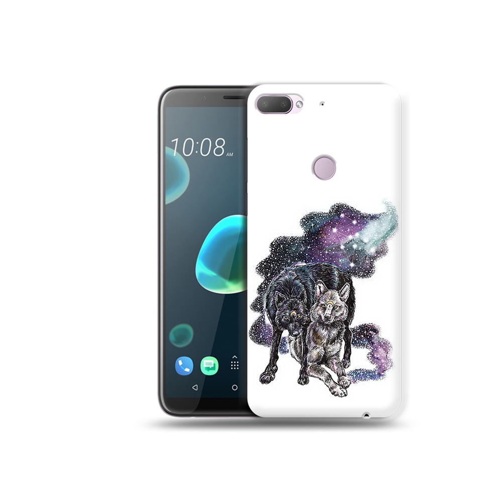 

Чехол MyPads Tocco для HTC Desire 12 Plus звездные волки, Прозрачный, Tocco