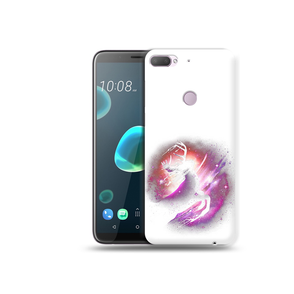 

Чехол MyPads Tocco для HTC Desire 12 Plus звездный олень, Прозрачный, Tocco