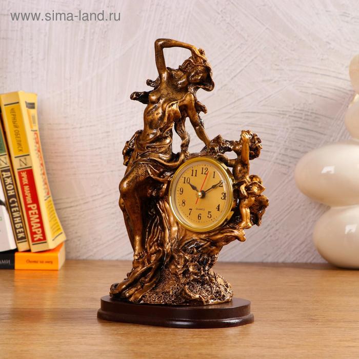 

Часы настольные Каминные. Мать и дитя, дискретный ход, 14 х 10 х 25 см