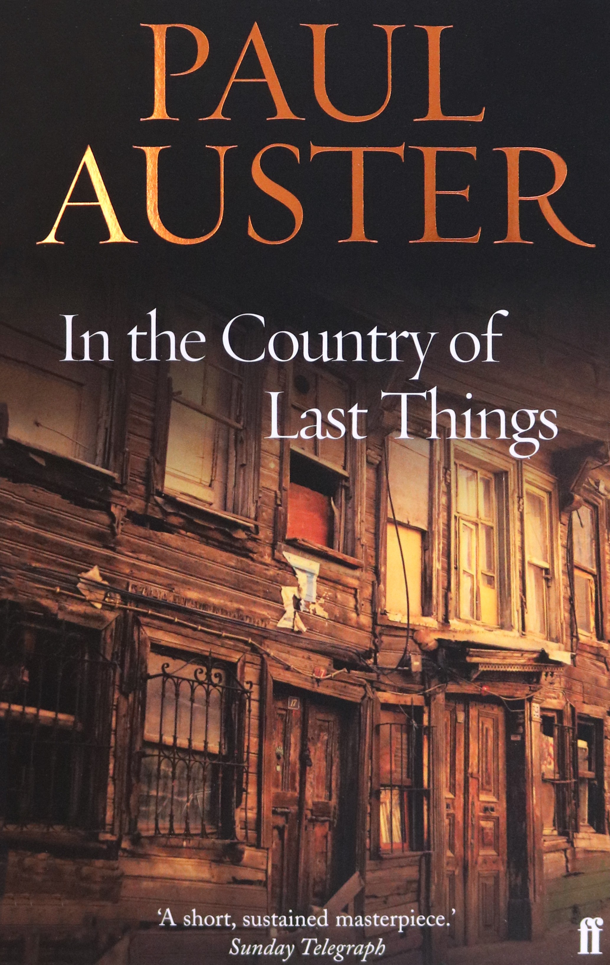 

In the Country of Last Things
