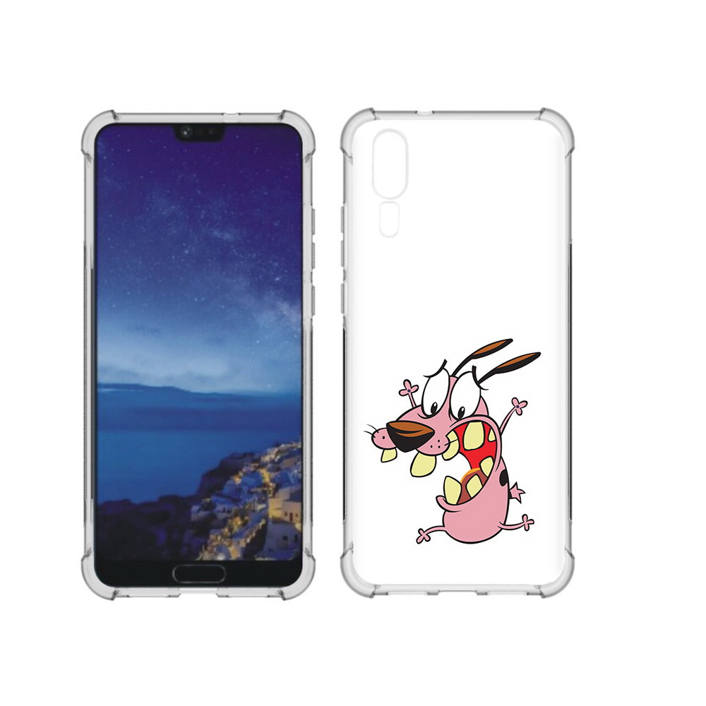 

Чехол MyPads Tocco для Huawei P20 зубастый бобик (PT108006.52.371), Прозрачный, Tocco