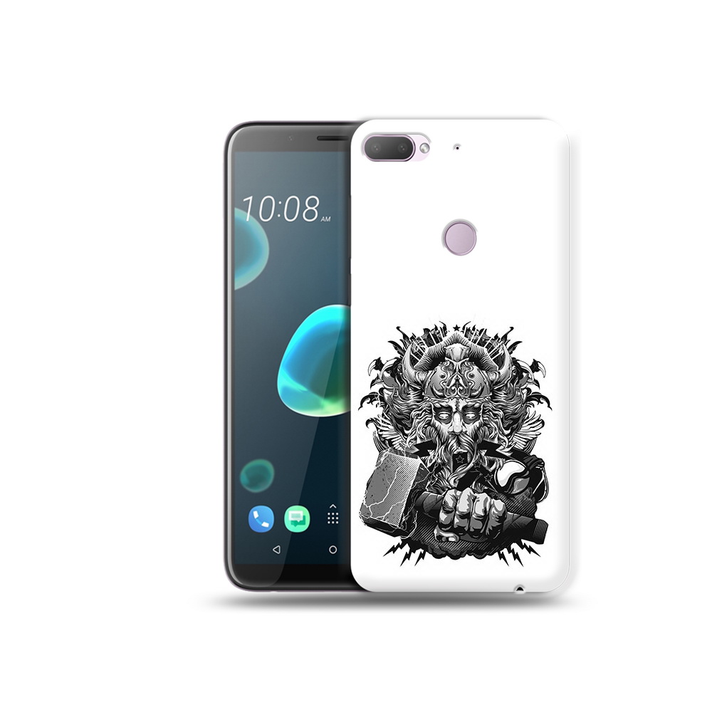 

Чехол MyPads Tocco для HTC Desire 12 Plus злой тор, Прозрачный, Tocco