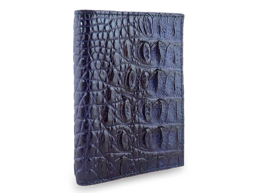 

Обложка для паспорта унисекс Exotic Leather kk-549 синяя, Синий, kk-549