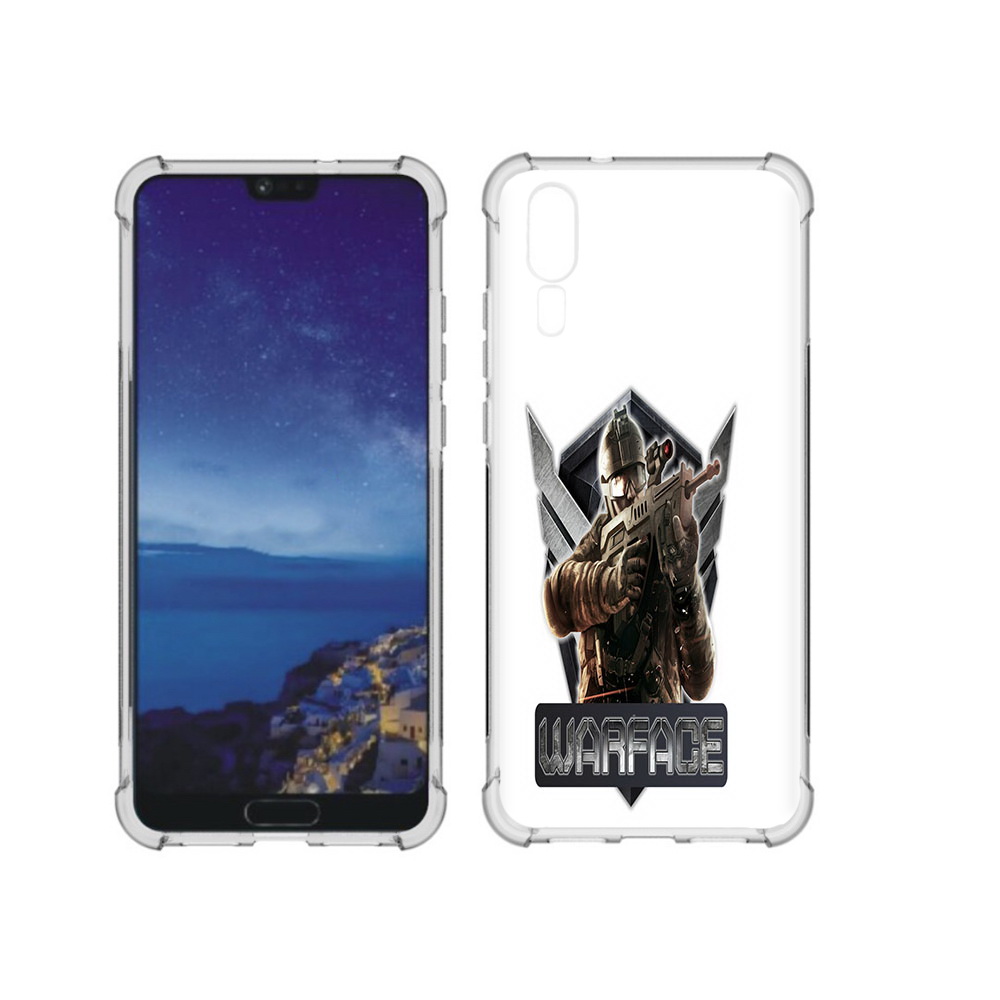 

Чехол MyPads Tocco для Huawei P20 игра про войну (PT108006.52.374), Прозрачный, Tocco